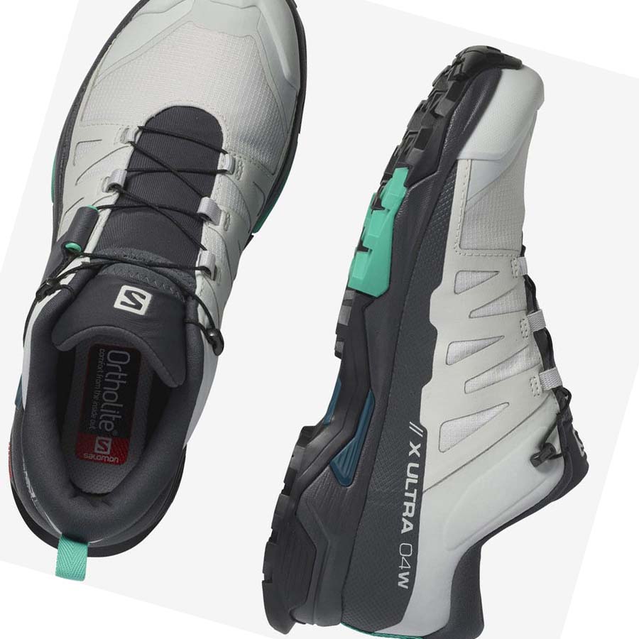 Salomon WoX ULTRA 4 GORE-TEX Túracipő Női Bézs | HU 2800JPQ